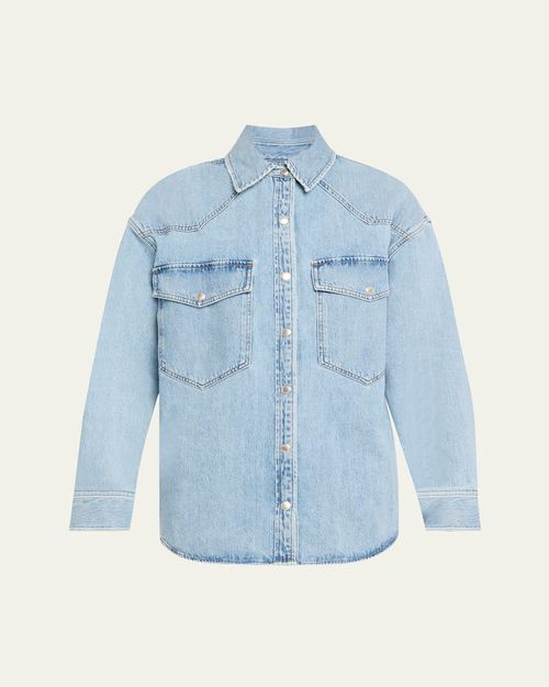 Lotta Long-Sleeve Denim Shirt