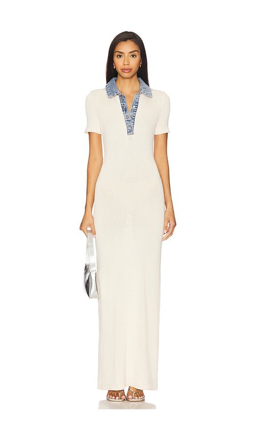 SEROYA Reye Maxi Dress in Cream. - L also in M, S