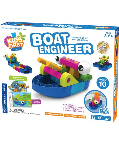 Kids First: Boat Engineer Kit - Multi