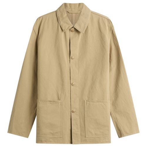 Men's Cotton Drill Coverall Jacket Khaki