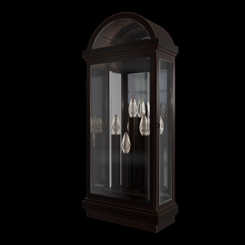 Oil Rubbed Bronze Outdoor Wall Mount from the Villenova Collection
