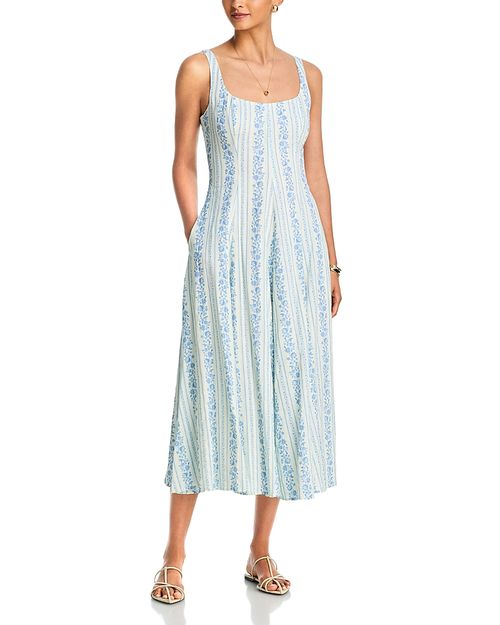 Wallpaper Stripe Midi Dress - Exclusive