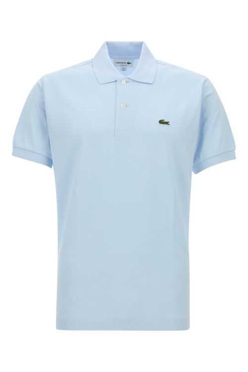 Pique Polo Shirt — Blue