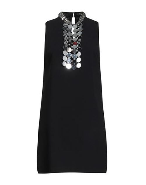 Woman Mini dress Black Size 10 Polyester