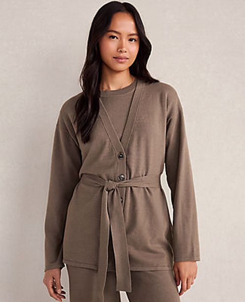 Ann Taylor Haven Well Within Relaxed Jersey Cardigan