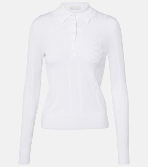 Touria cotton polo sweater