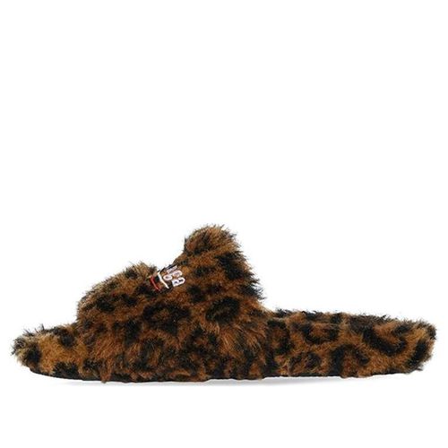 (WMNS) Furry Slides 'Leopard'