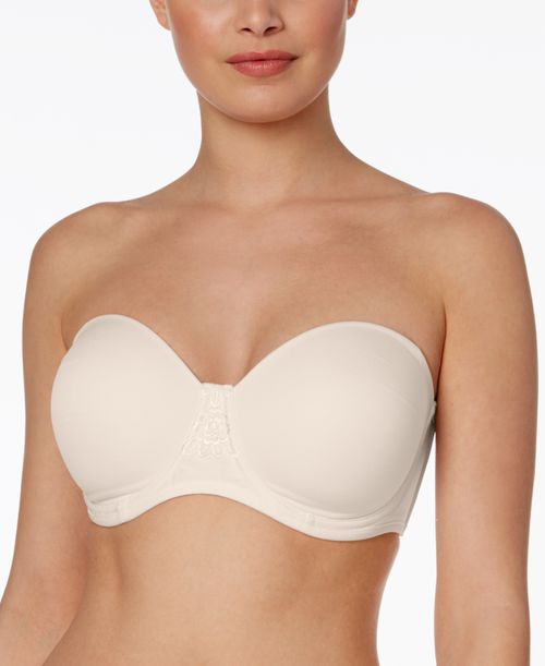 Beauty Back Full Figure Strapless Underwire Bra 74380 - Rose Beige (Nude )