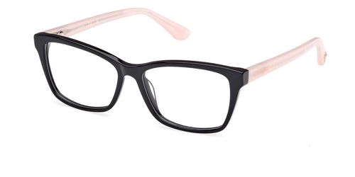 Guess GU50185 001 Men's Glasses Black  53 - Free Lenses - Blue Light Block Available