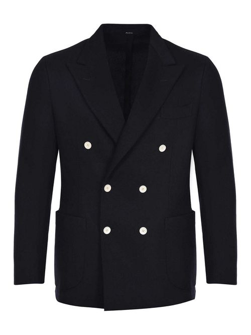 Jacket Made Of A Wool And Cashmere Blend