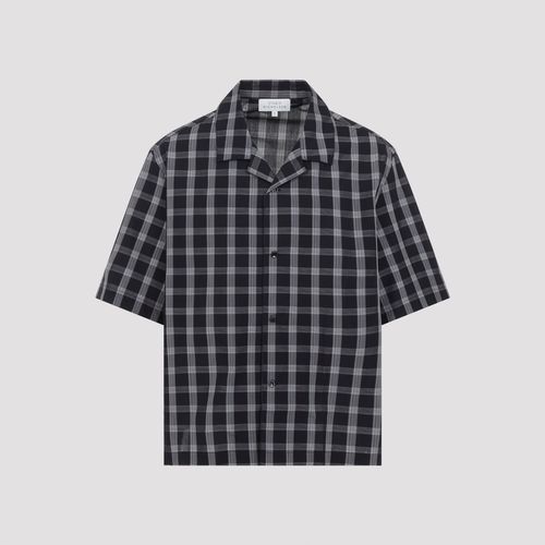 Short Sleeve Camp Collar Shirt for Men