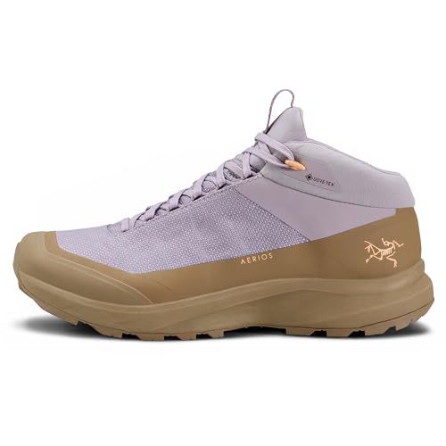 Arc'teryx Aerios FL 2 Mid GTX Shoe Women's | Fast and Light Gore-Tex Hiking Shoe | Graphite/Alpine Rose