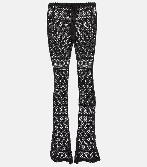 Bianca crocheted cotton pants