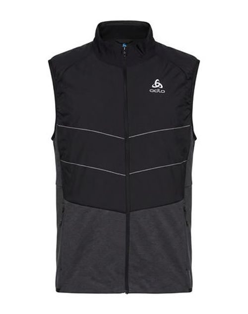 Man Vest Black Size L Polyamide