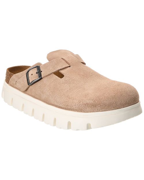 Birkenstock Papillio Boston Chunky Narrow Suede Clog