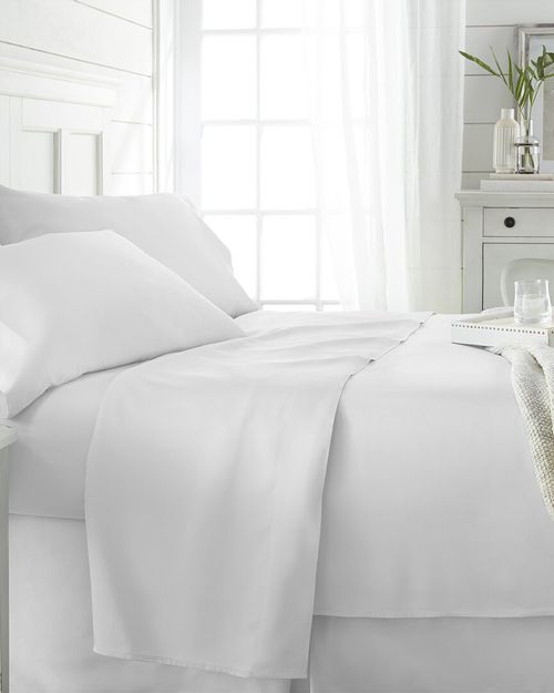 Premium Bamboo 4Pc Luxury Bed Sheet Set