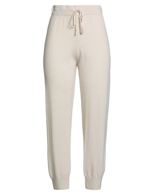 N. o.w. Andrea Rosati Cashmere Woman Pants Beige Size S Wool, Viscose, Cashmere, Nylon
