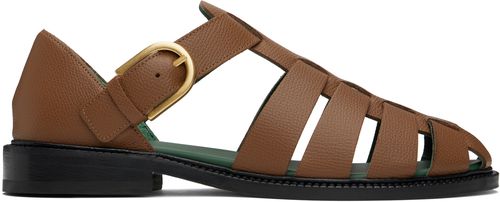 VINNY's Brown Fisherman Sandals