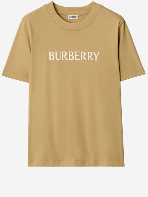 Beige Logo T-Shirt