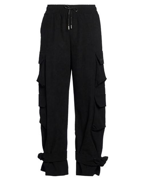 Woman Pants Black Size L Polyester