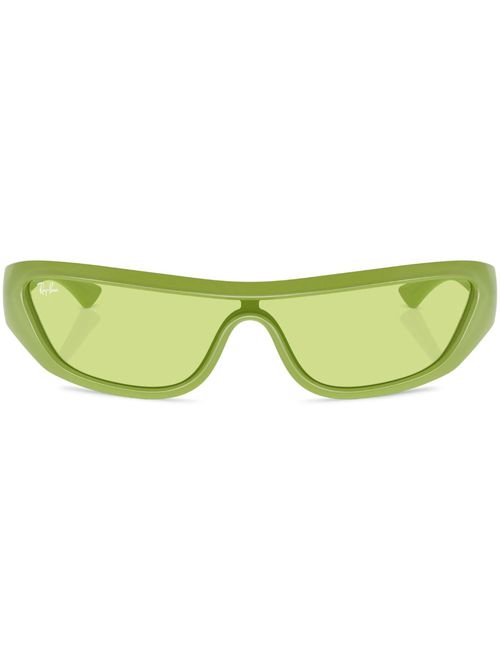 Xan Bio-Based goggle-frame sunglasses - Green