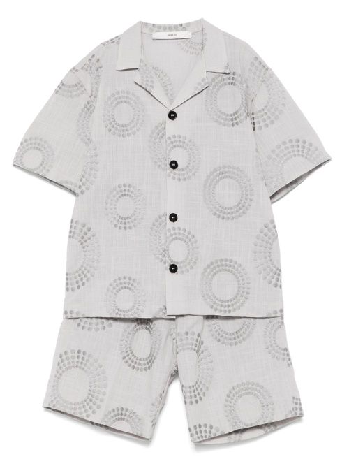 I'm brian embroidered sorts set - Grey