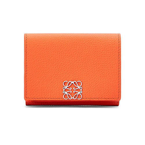 Anagram trifold 6 cc wallet - Black