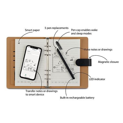Techpage+ Bluetooth Enabled Smart Notebook