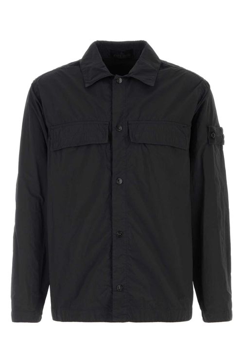 Nylon Shirt — Black