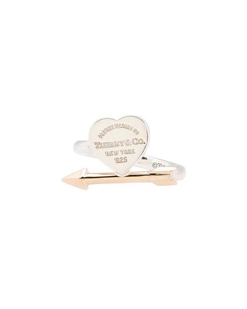 Tiffany & Co Lovestruck Heart Metal Ring (Authentic Pre-Loved)