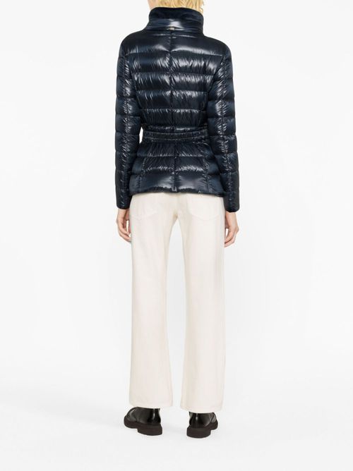 Hooded down jacket - Blue