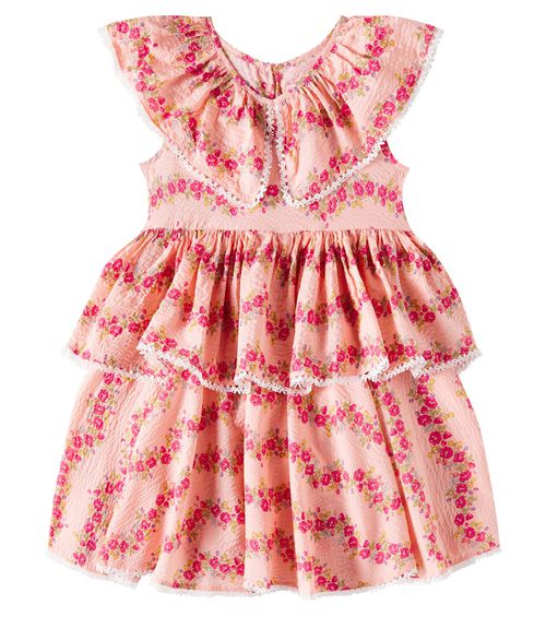 Konges Sløjd Bella floral tiered cotton dress