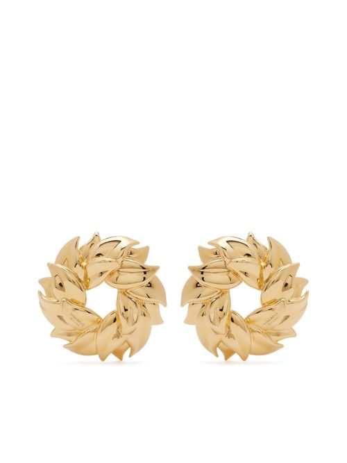 Petal twist earrings - Gold