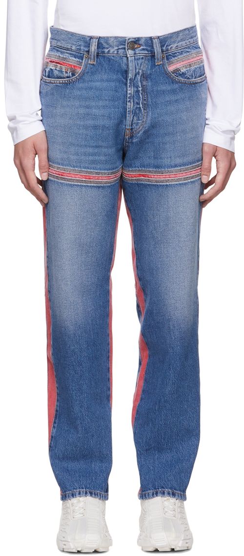 Blue D-Mand Denim Jeans