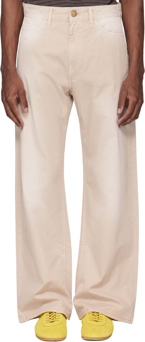 Beige Chino Trousers