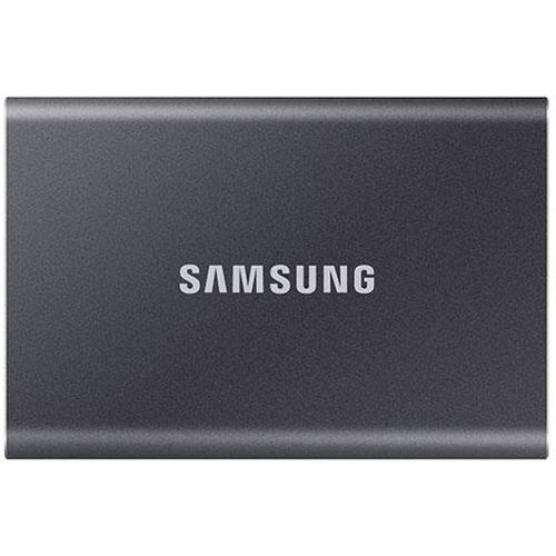 Samsung T7 Portable SSD in Grey in Black