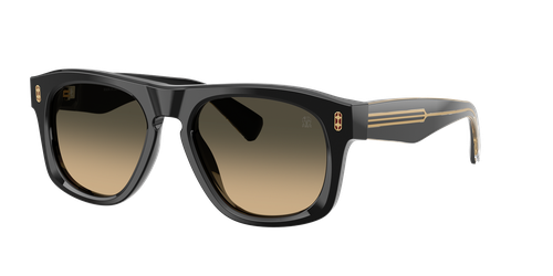 Brunello Cucinelli Man Sunglass Alke - Frame color: Nero, Lens color: Grigio Sabbiato