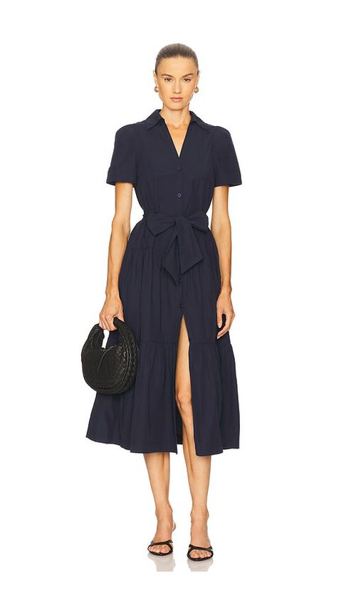 Brochu Walker Alina Dress in Navy.  XS. Also in L