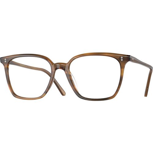 Oliver Peoples Unisex Oliver Peoples OV5488U RASEY 1011 Optical frames Acetate Brown Transparent Squared Norma
