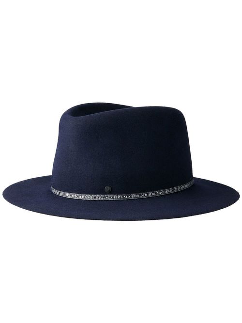 Andre rollabe wool felt fedora - Blue