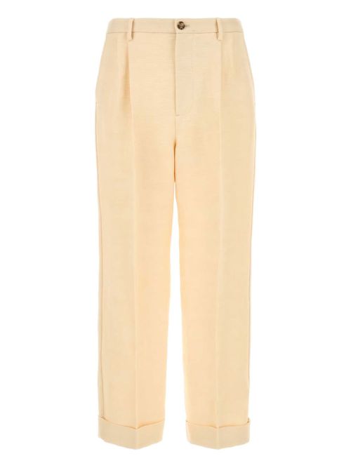 Valentino Garavani pleated trousers - Neutrals