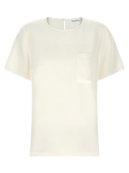 Silk Crepe de Chine Blouse — White