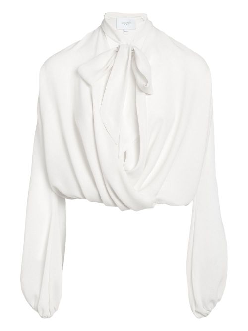Silk blouse - White