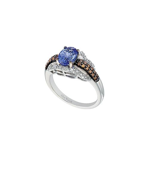 Le Vian 14K 2.40 Ct. Tw. Diamond & Blueberry Tanzanite Ring