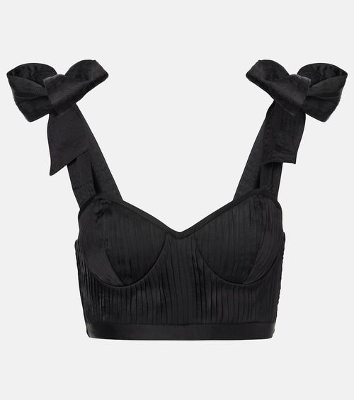 Carla halterneck crop top