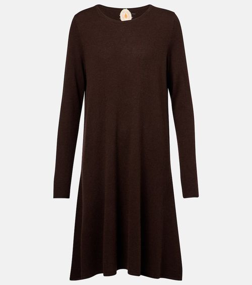 Wool and cashmere midi dress