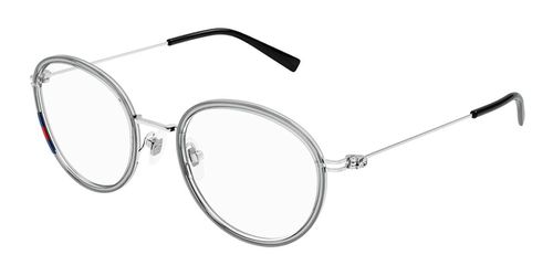 Gucci GG1851O 003 Women's Eyeglasses Grey Size 50 - Blue Light Block Available