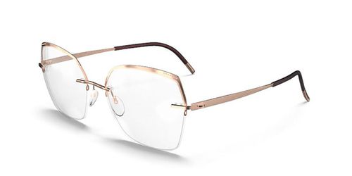 Silhouette Artline 4562 7520 Men's Eyeglasses Gold Size 54 - Blue Light Block Available