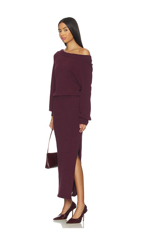 Stitches & Stripes Moxy Maxi Dress in Cherry. L also in S, XS