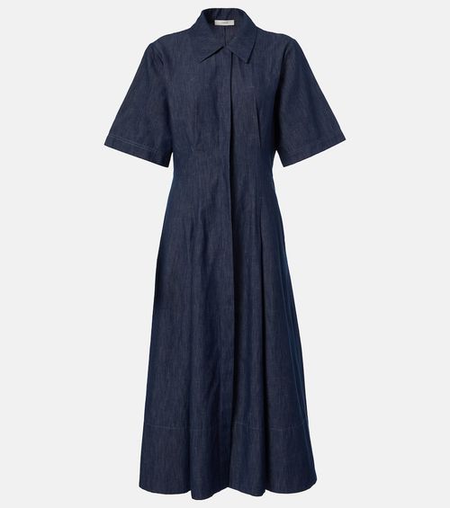 Denim shirt dress